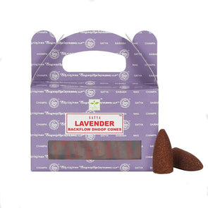 Satya // Backflow Dhoop Cones - Lavender | Incense